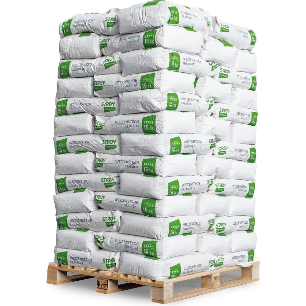 Granulado de paja – 15 kg x 65 sacos